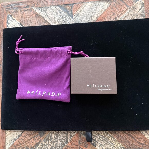 Silpada Retired 925 Sterling Silver Mermaid Pearl Statement Ring Size 6 - Picture 7 of 9